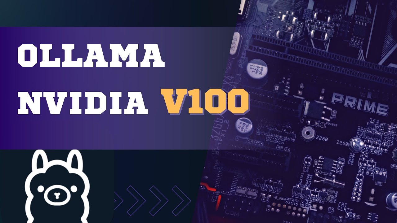 Benchmarking LLMs on Ollama with an NVIDIA V100 GPU Server