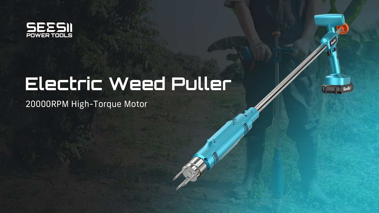 SeeSii Gardening Electric Weed Puller