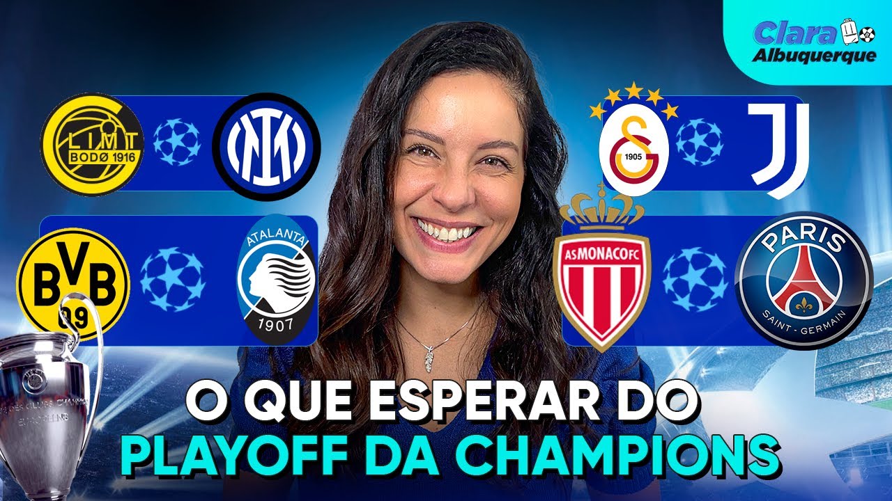 PLAYOFFS DA CHAMPIONS! | PSG e italianos em risco? 