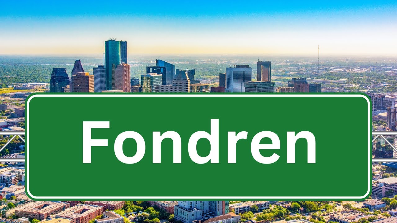 Fondren Rd. | Houston, Texas | Home to the Fondren Road Shopping Center | Entire Length