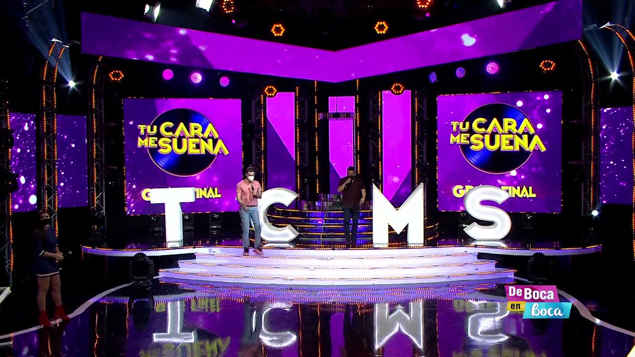 ViCTOR Carvajal comparte el  escenario  de TU Cara Me Suena con el cantante Gonin