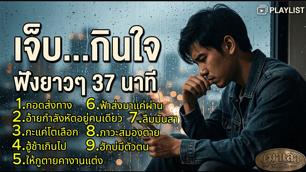 เจ็บ...กินใจ รวมเพลงอีสานอกหัก ฟังยาวๆ 37 นาที [เมาเล่า เรคคอร์ด]