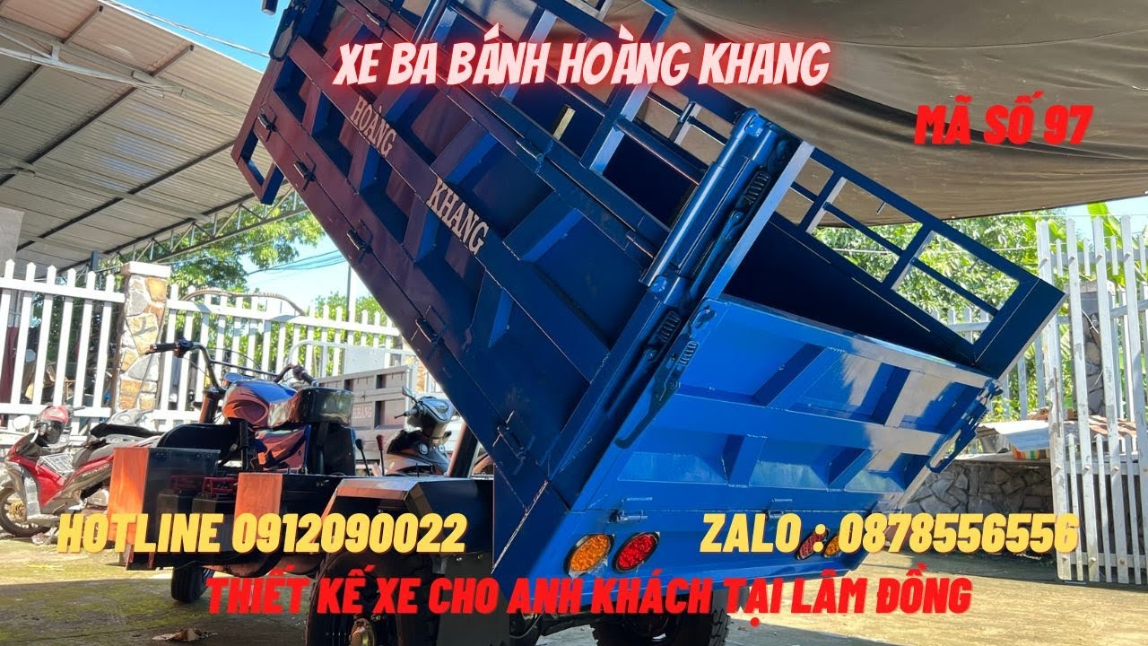 GIAO XE TRẢ KH&Aacute;CH L&Acirc;M ĐỒNG . XE BA B&Aacute;NH HO&Agrave;NG KHANG LH 0912090022