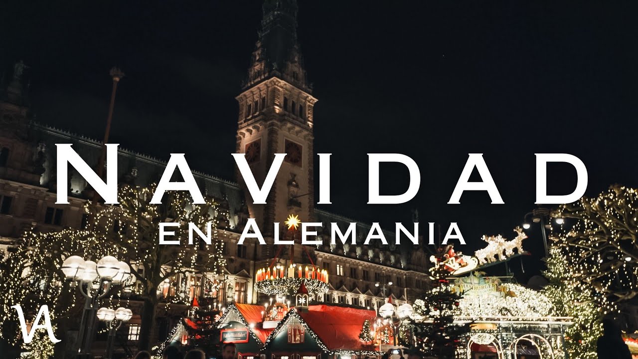 ASÍ es la NAVIDAD en ALEMANIA 🎅🎄 Mercado Navideño 4K | 🇩🇪 Hamburgo #3