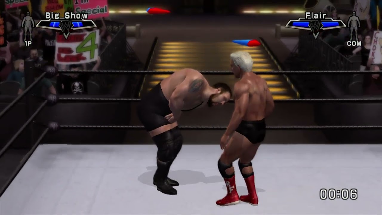 WWE Smackdown vs Raw 2007 - XBOX360 Gameplay  - 10 Man Royal Rumble Match