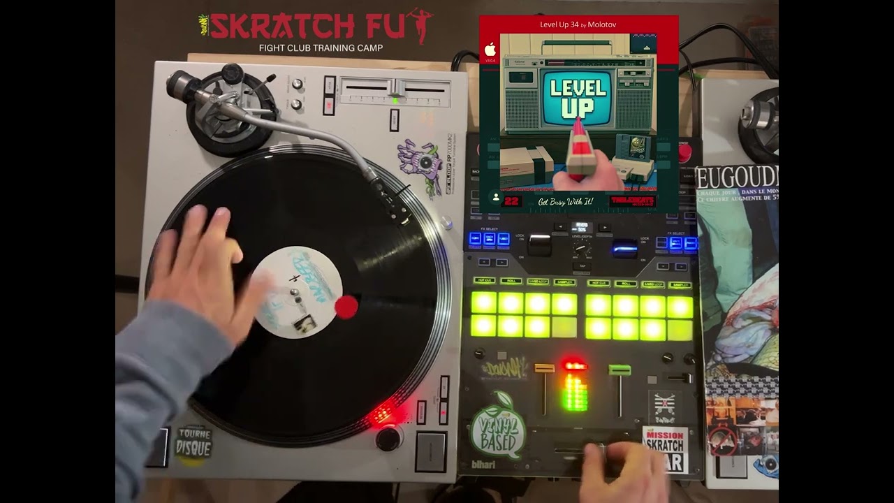 SKRATCH FU training campbeat @molotovbreaks 12" djdwonh 