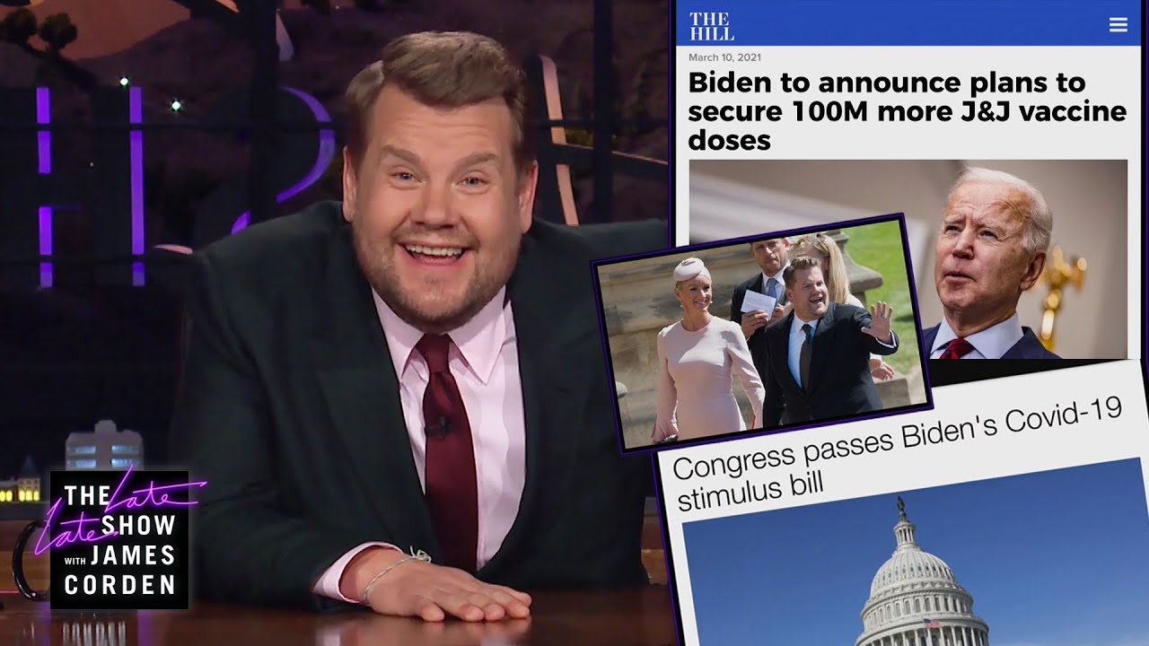 James Wants His Royal Wedding Gift Back - Corden Catch-Up