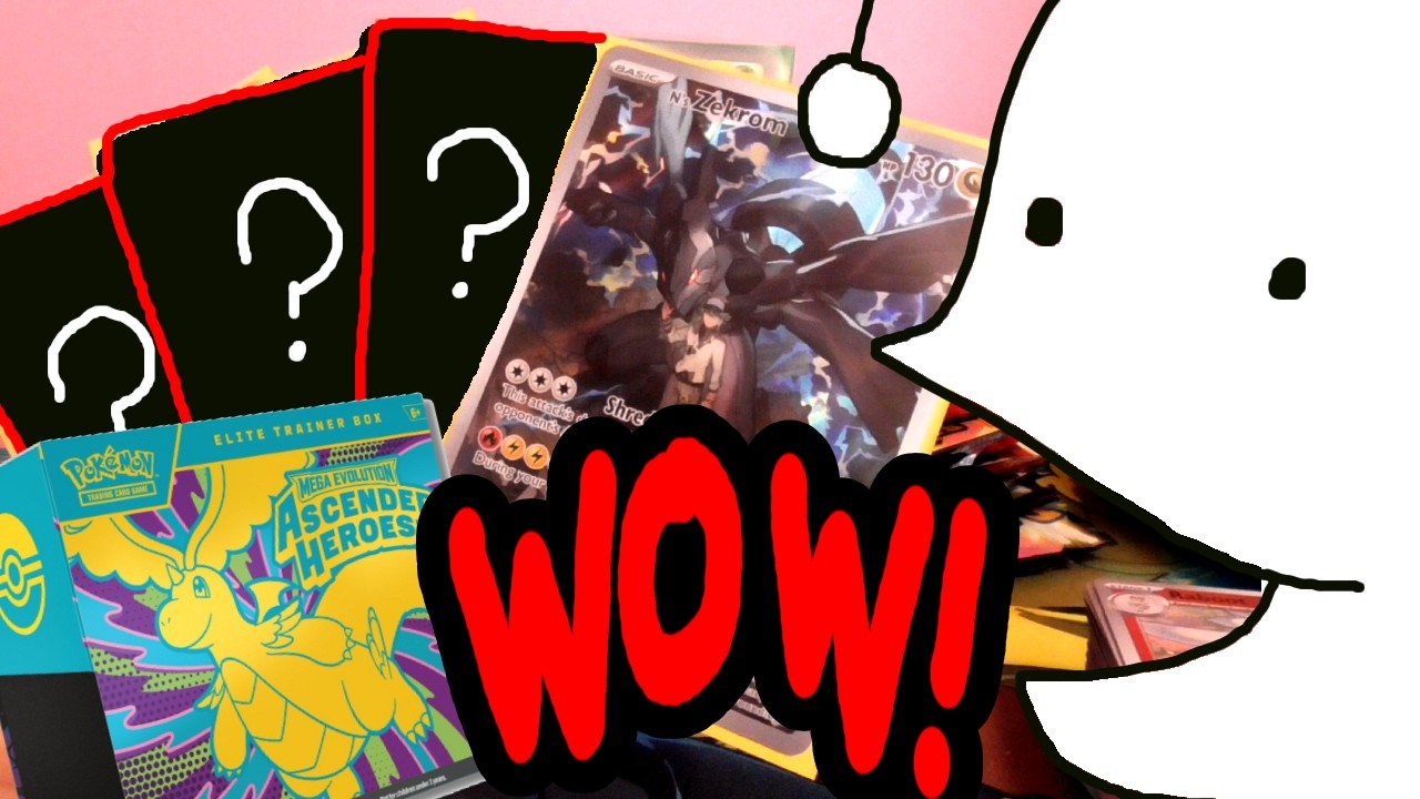 opening an ascended heroes etb but we actually look at all the cards