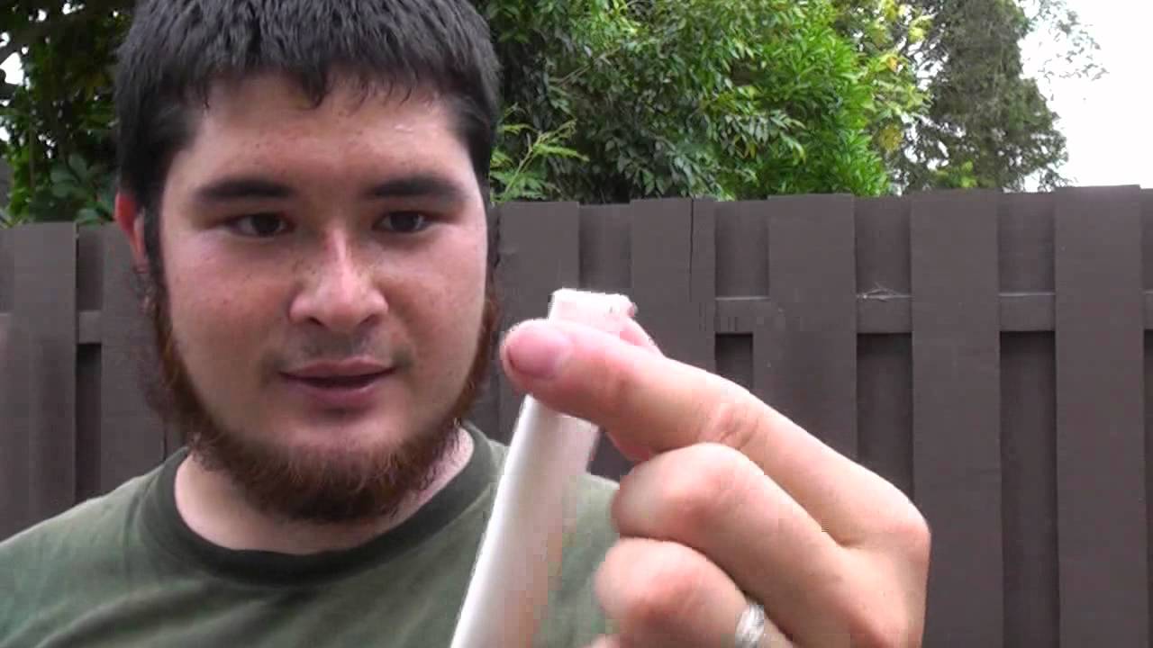 Making a Flattened PVC Atlatl with a Dart Rest