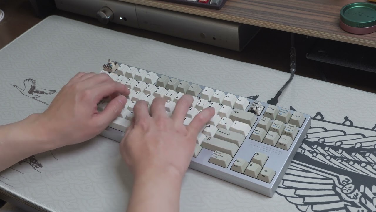 Monokei x TGR Jane v2 ME with lubed Cherry MX Browns Typing Sounds