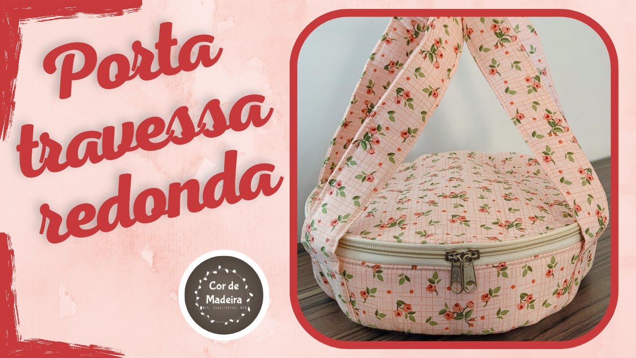 Como fazer um porta travessa redonda