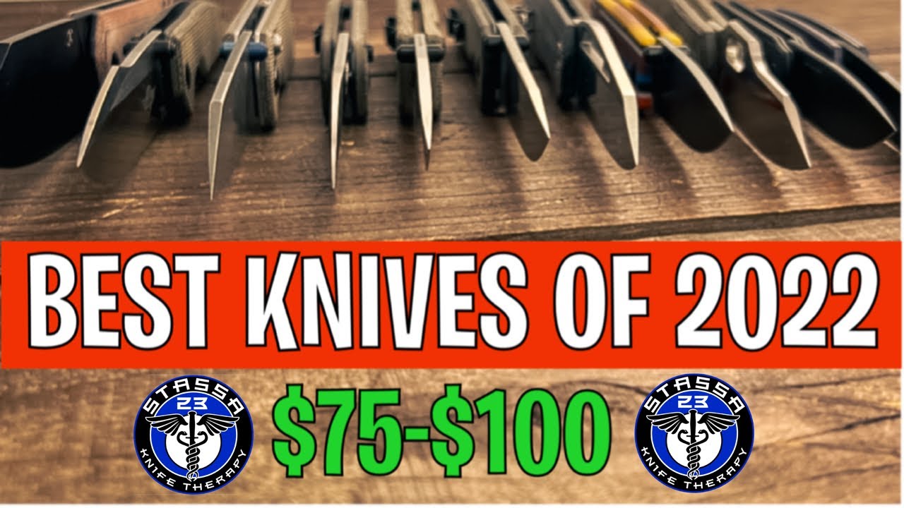 Top 10 BEST EDC KNIVES of 2022 ($75-$100)