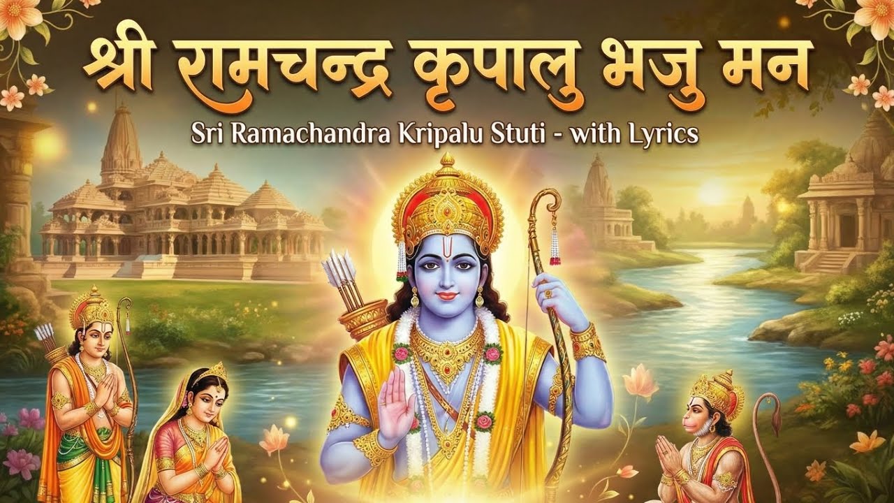 श्री रामचन्द्र कृपालु भजु मन | Soulful Modern Ram Bhajan | जय सियाराम 🕉️