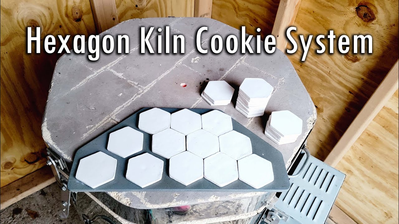 Hexagon Kiln Cookie System | How to Make Efficient Kiln Disks for Runny Glazes