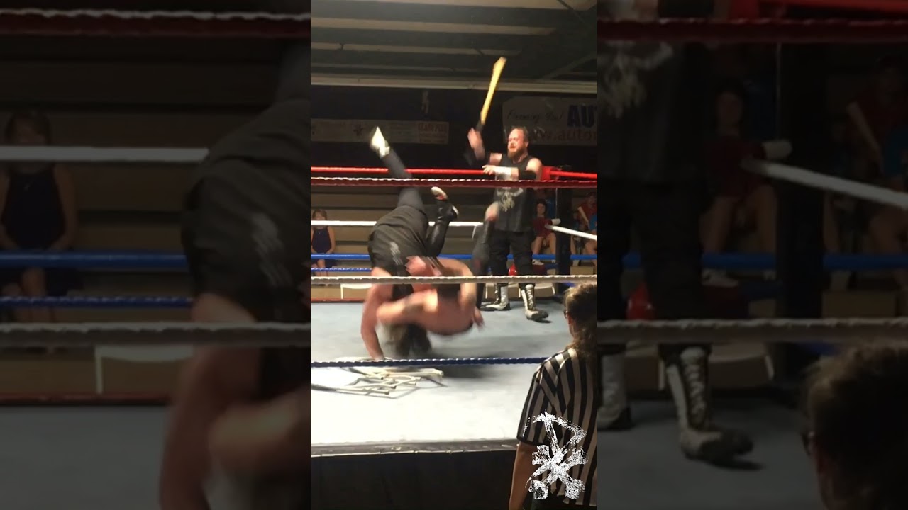 Spike DDT on Chair #prowrestling #hardcorewrestling #deadlydale #lsd #wrestlingmoves #ddt #wwe #aew