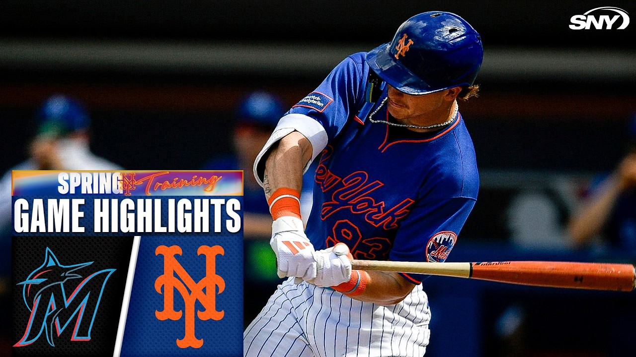 Mets vs Marlins (3/9/26) | Mets Highlights