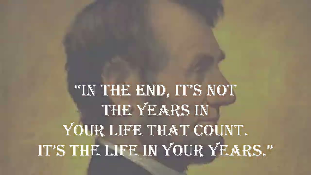Best Quotes Of Abraham Lincoln