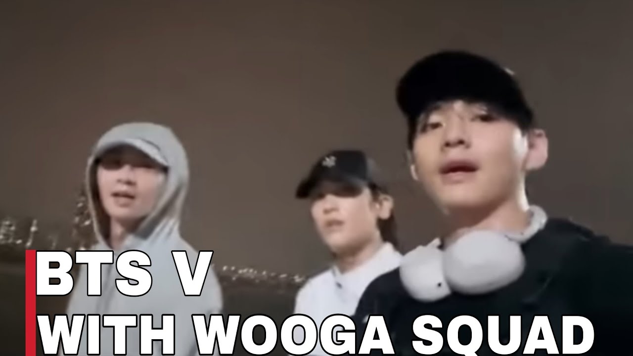 Новые фотографии Тэхёна из BTS, бегущего на улице с Хёншиком и Со Джуном | Обновление команды V и...