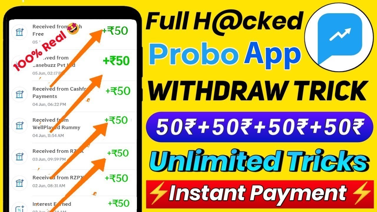😱😱Probo App Unlimited Refer Trick || Probo App Winning Trick || Probo App Se Paise Kaise Kamaye