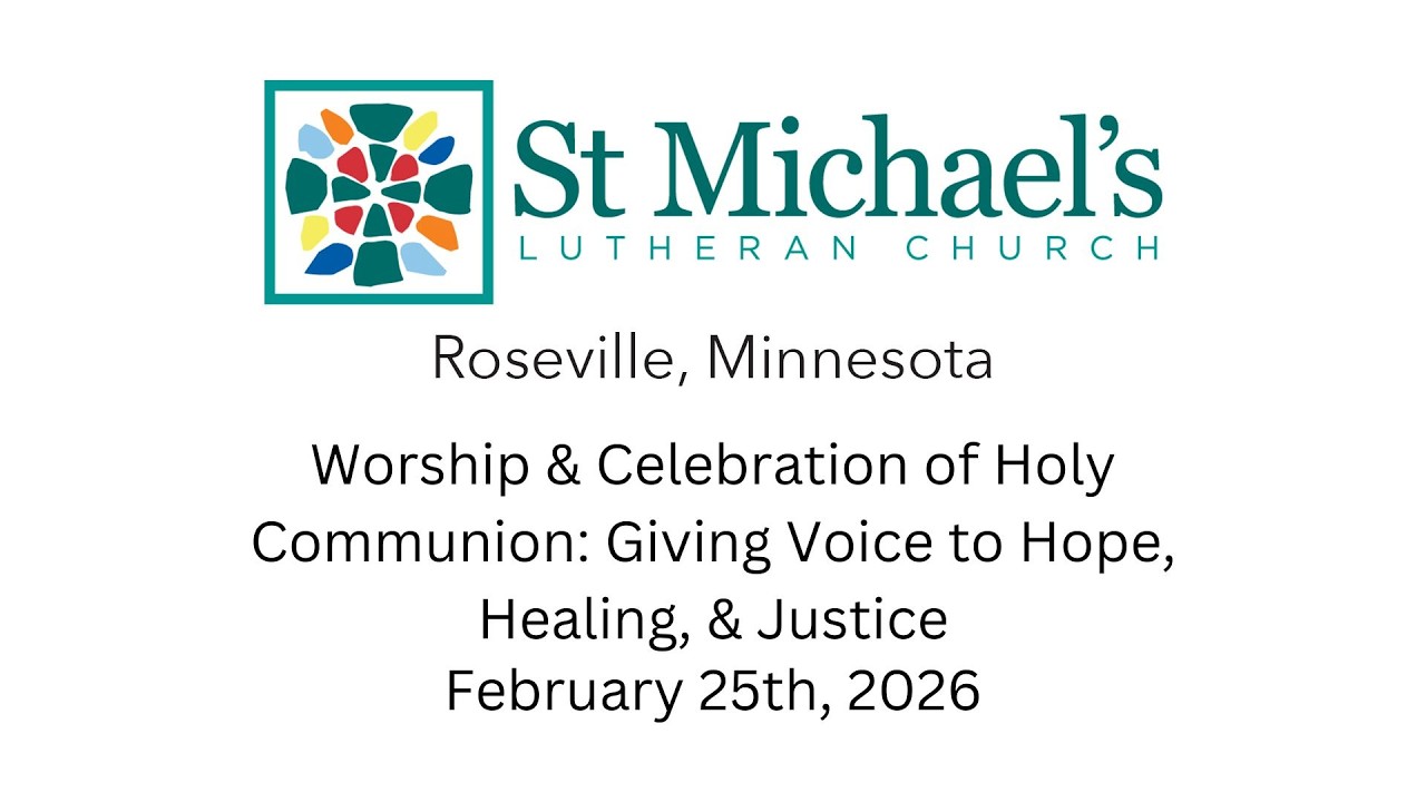 St. Michael's Online Worship | Wednesday, February 25, 2026