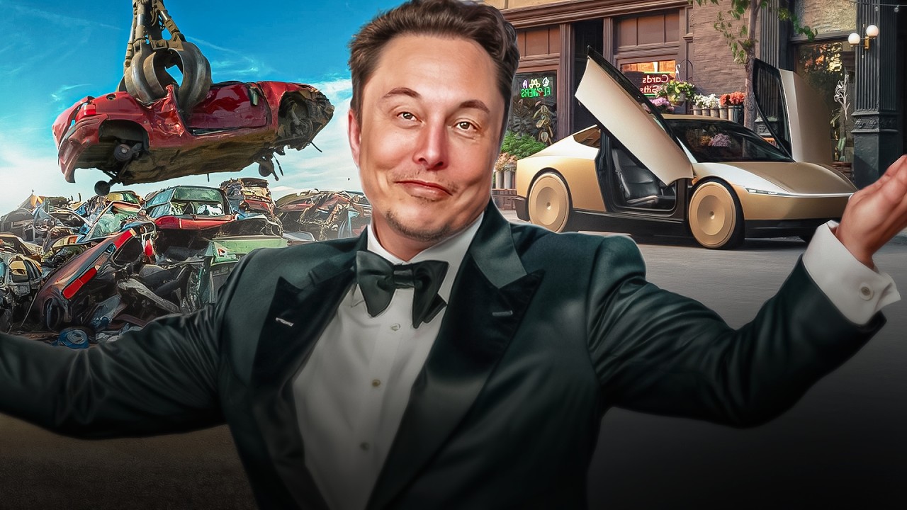 Le Projet d'Elon Musk pour Remplacer L'industrie Automobile.