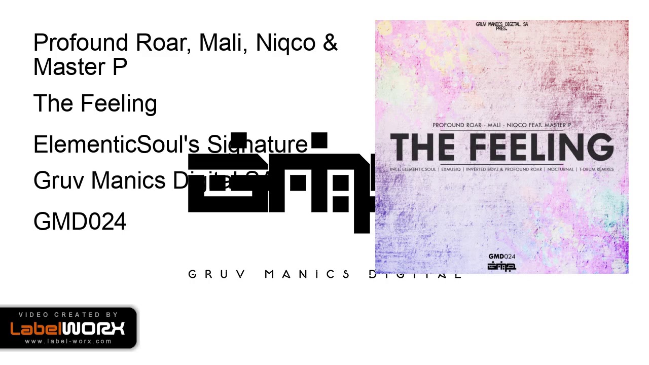 Profound Roar, Mali, Niqco & Master P - The Feeling (ElementicSoul's Signature)