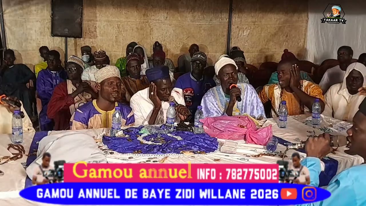 Gamou annuel de baye zidi willane à kathiote 2026