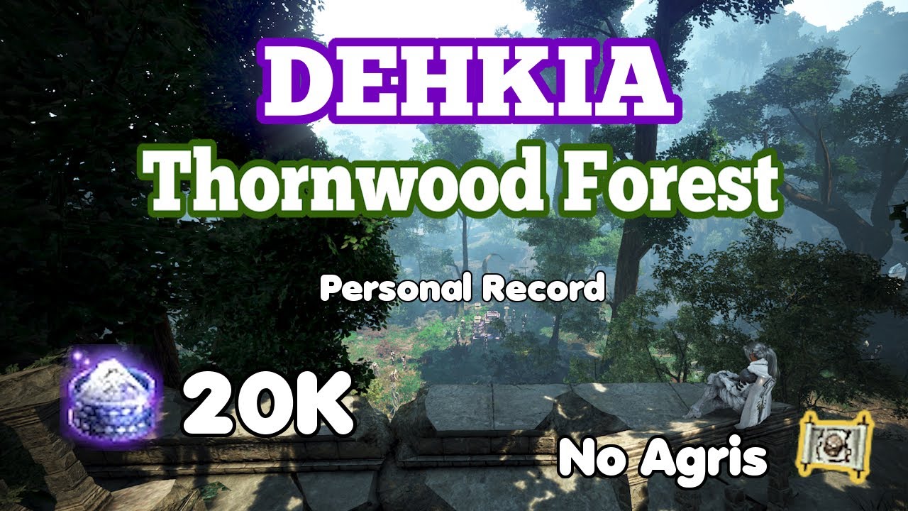 PRE SPOT CHANGES (OUTDATED) BDO | [Dehkia] Thornwood Forest | Succ Maegu | 20k (Lv2 LS, No Agris)