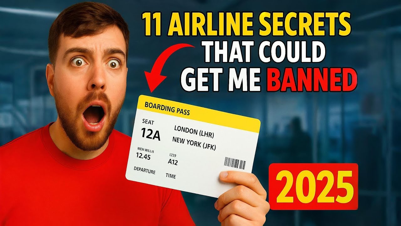 11 Airline Secrets That Could Get Me BANNED (2025)