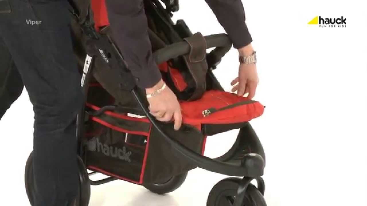 Hauck Viper Pushchair - How To Fold Demonstration | BabySecurity