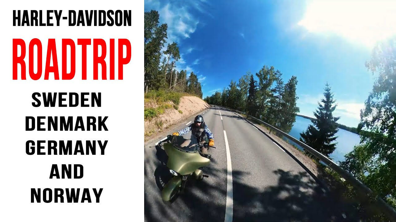 Harley-Davidson roadtrip through Sweden, Denmark, Germany and Norway.