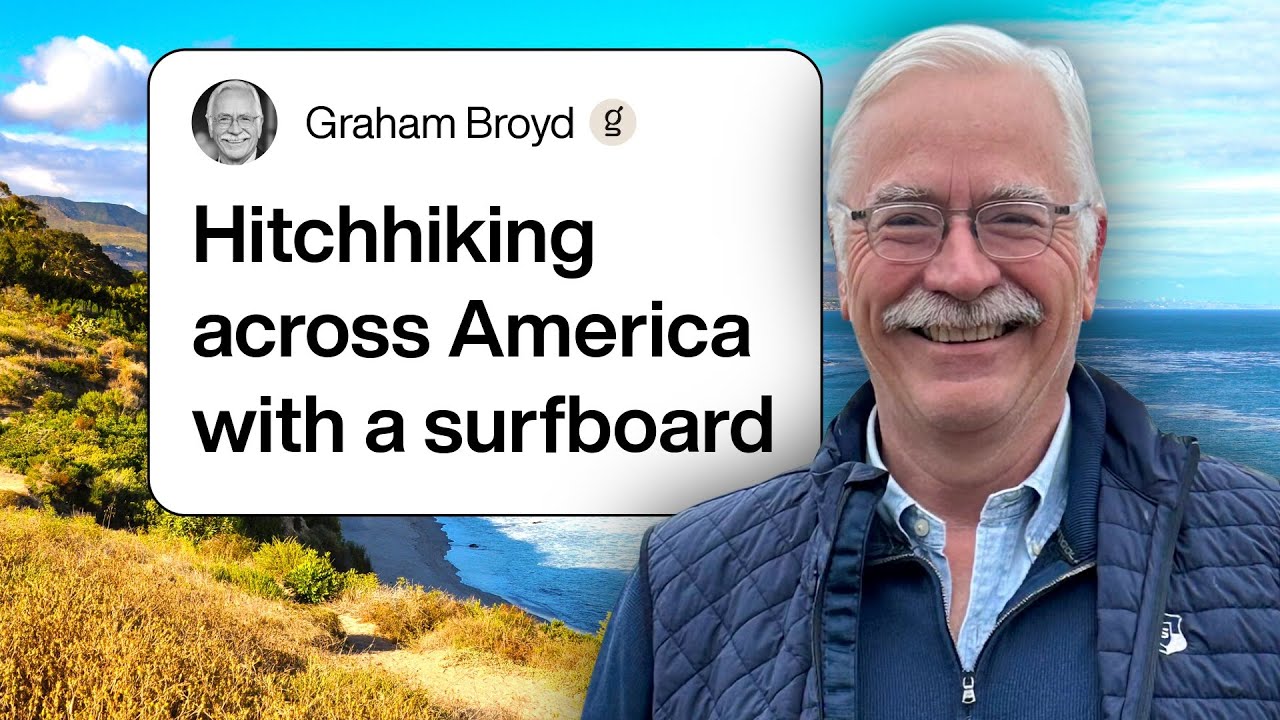 Backpack, Jacket, Surfboard: Hitchhiking Across America with Graham Broyd