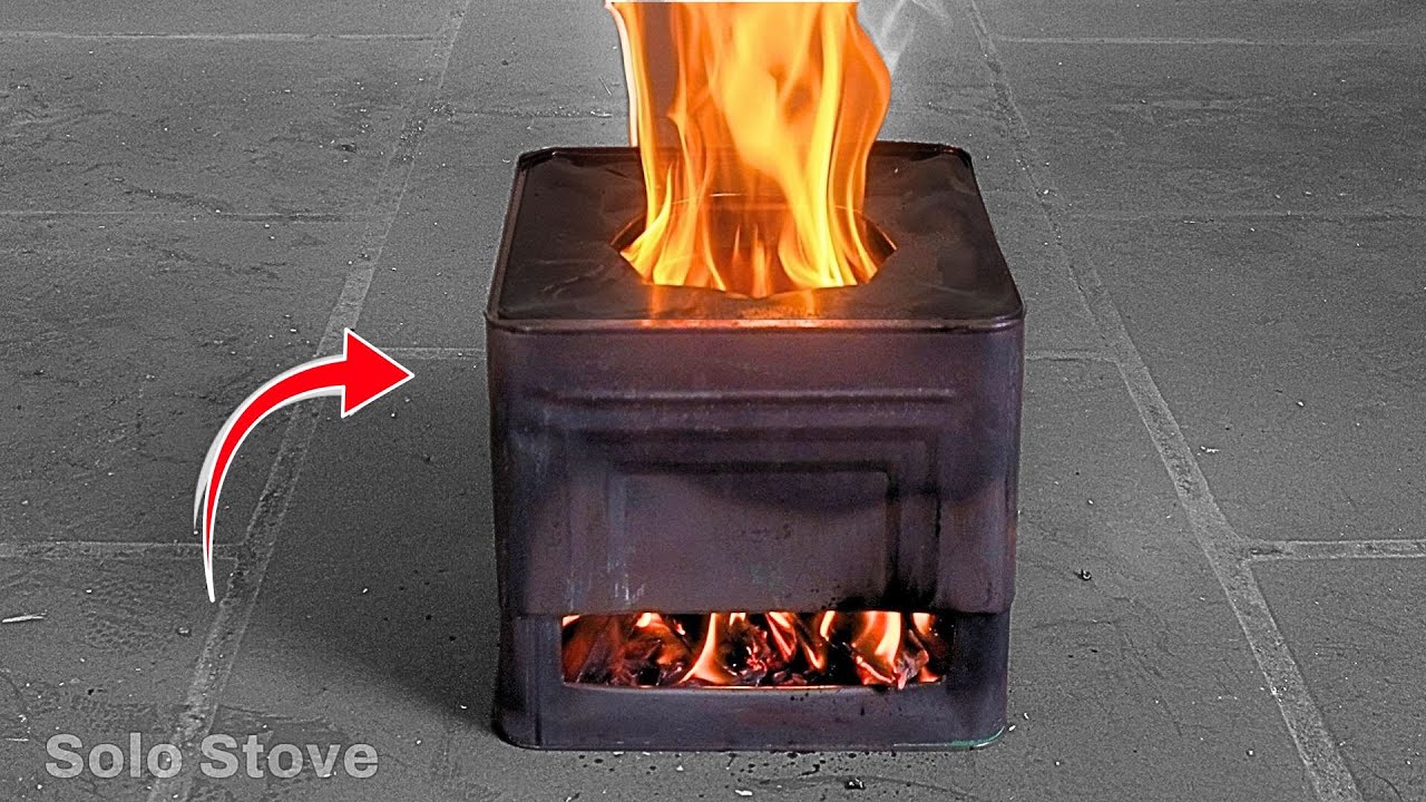 Few people know the secret uses of tin cans🔥How to make the ultimate portable stove from tin cans