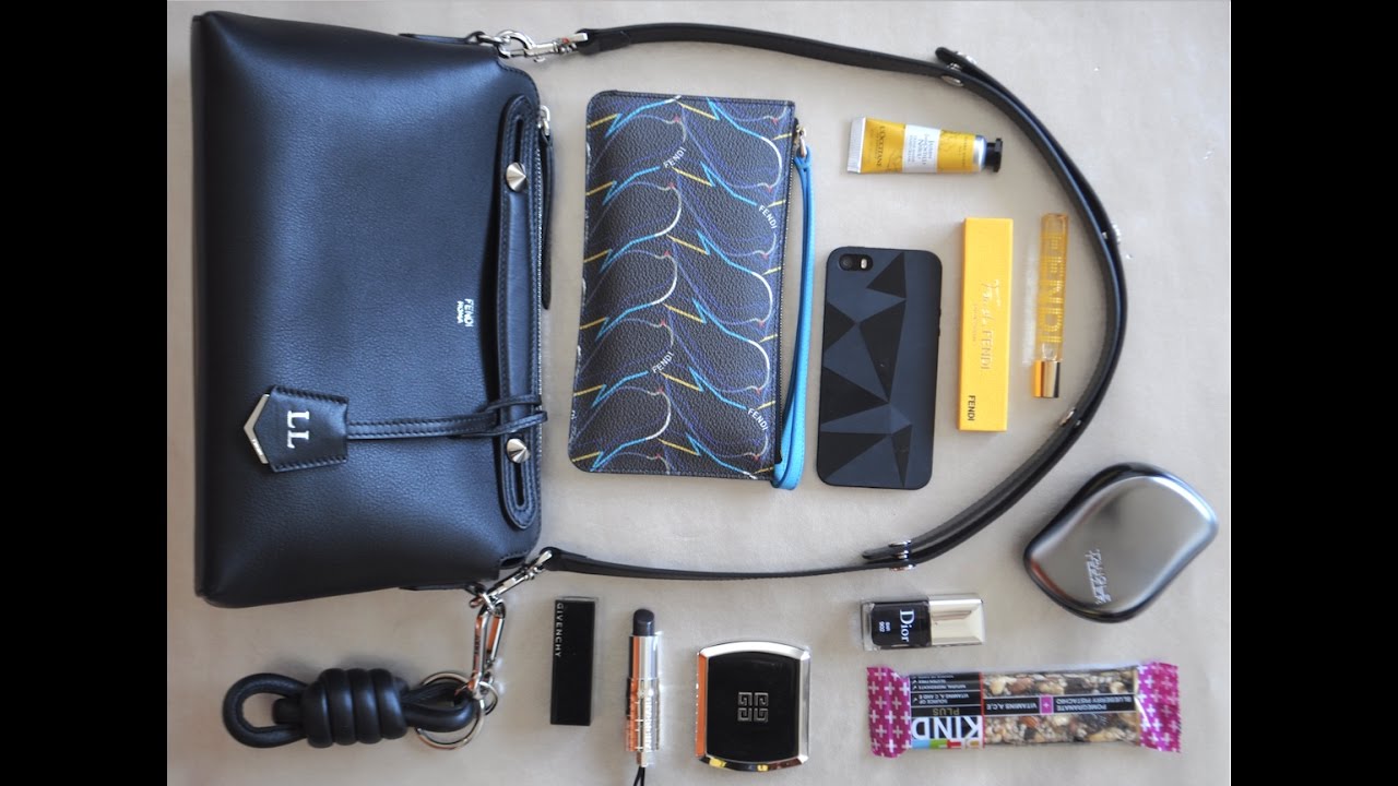 what's in my bag : Fendi #bytheway + review