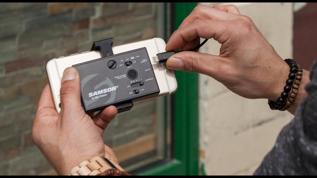Samson Go Mic Mobile® Handheld Wireless Microphone for Smartphones