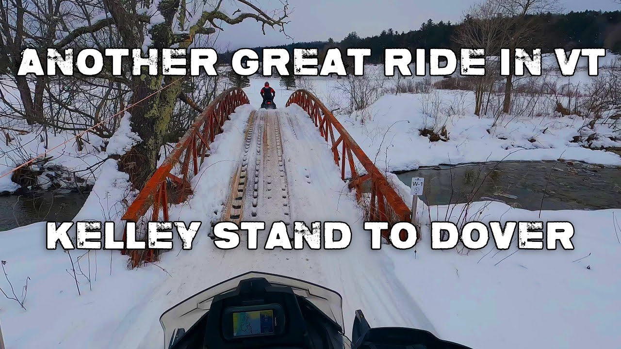 Snowmobiling Vermont - 1-29-23 - Kelley Stand to Dover and back - Great ride!