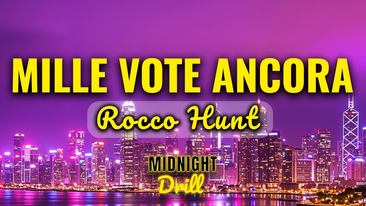 Rocco Hunt - MILLE VOTE ANCORA (Testo/Lyrics) [Sanremo 2025]