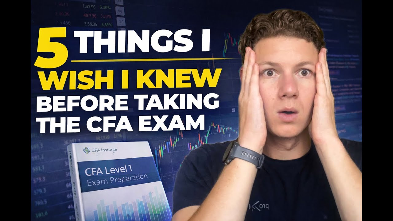 5 Things I wish I Knew Before Taking The CFA Exam