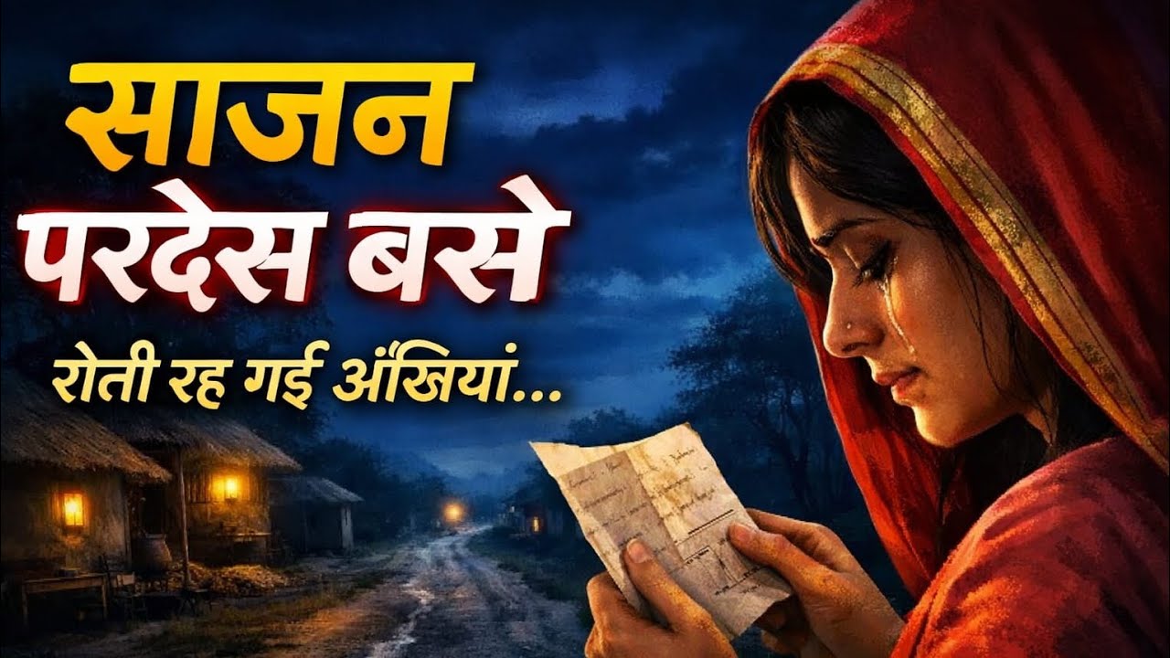 साजन परदेस बसे | दर्द भरा भोजपुरी बिरहा | Emotional Birha Song | Desi Lokgeet