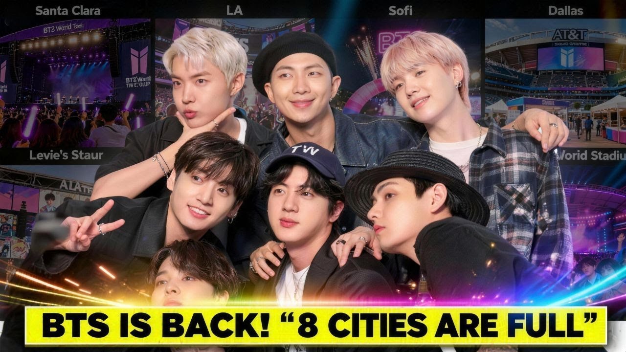 TOP 8 Cities in the US to Host &ldquo;BTS WORLD TOUR 2026&rdquo; &mdash; Ticket Prices Are Out Of Control!