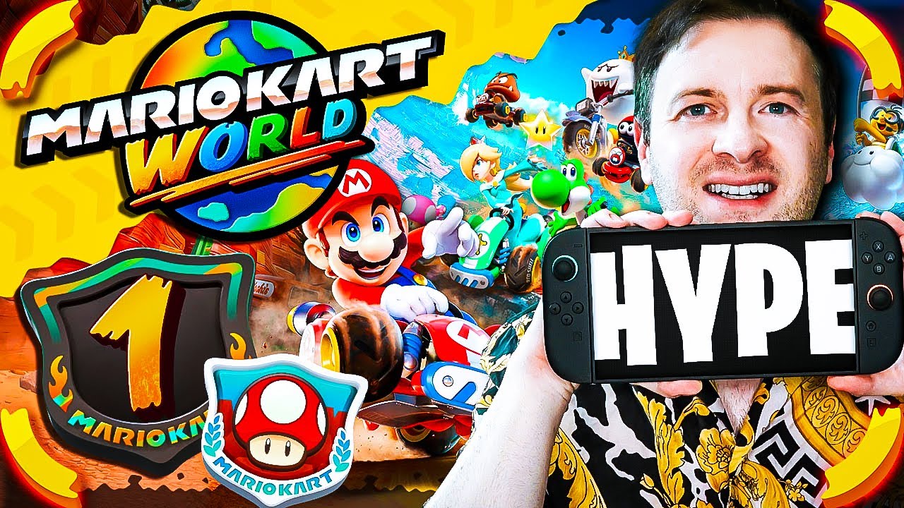 MARIO KART WORLD 🏁 #1: Grand Prix | Pilz-Cup 150ccm auf Nintendo Switch 2!