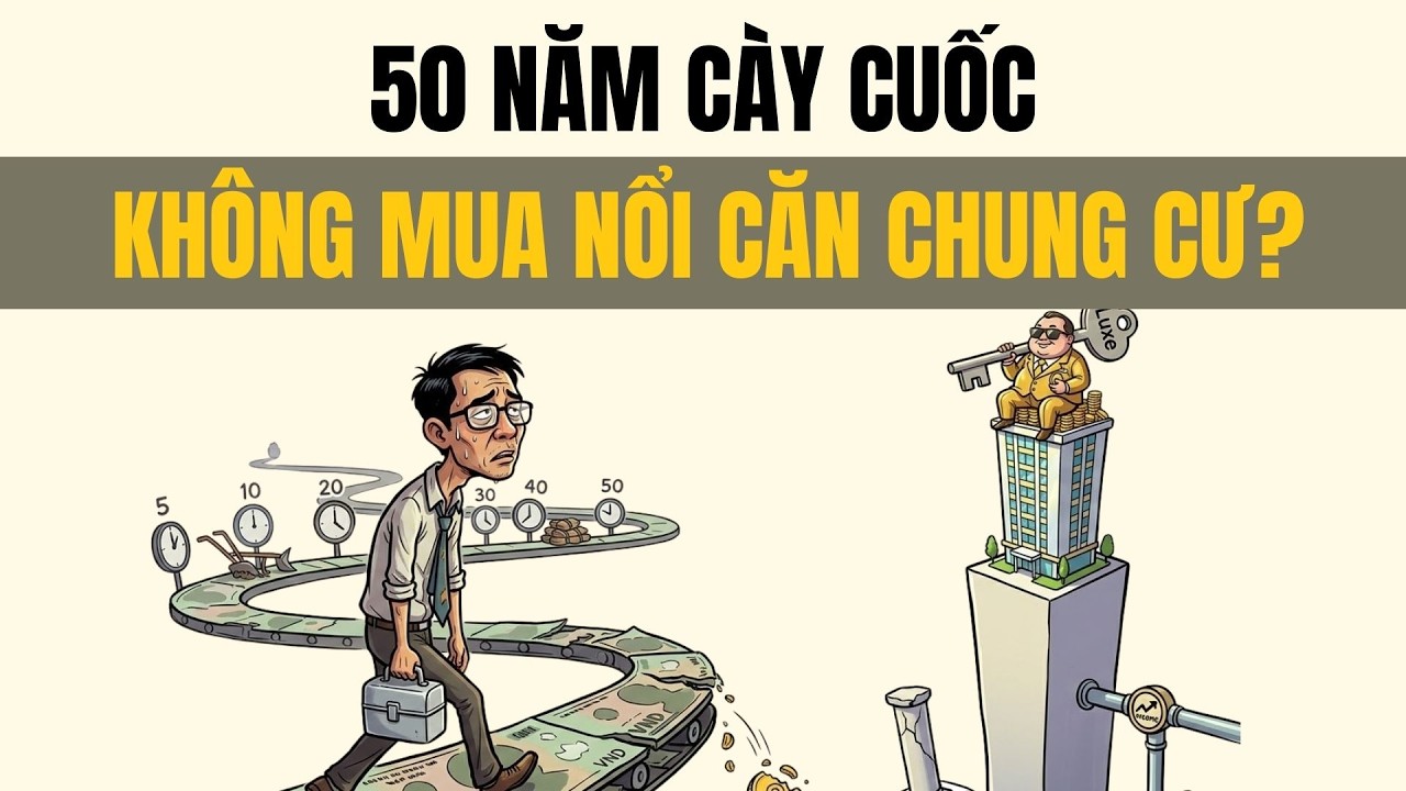 CÁI CHẾT CỦA NGƯỜI LÀM CÔNG ĂN LƯƠNG:  50 Năm Cày Cuốc Không MUA NỔI Căn Chung Cư?