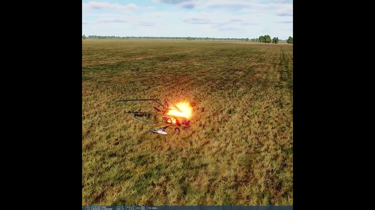 FPV-дрон за 200 долларов против ударного вертолета за 16 000 000 долларов #DCS #DCSWorld