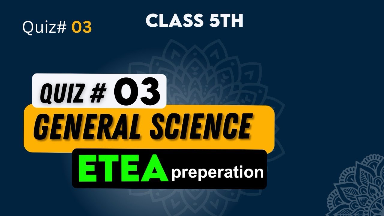 Class 5th General science Most repeated MCQs | |Chapter#5,6 | Quiz#3|