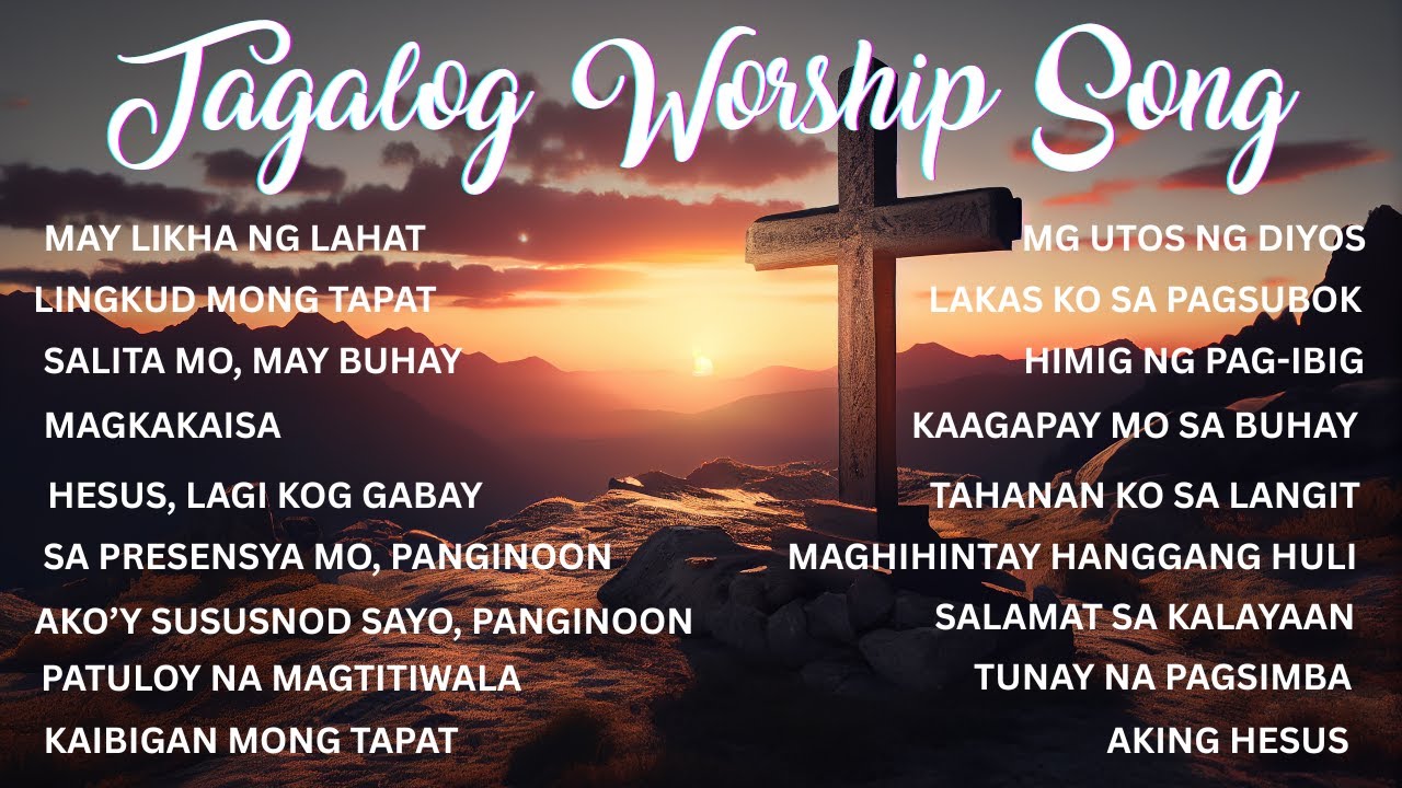 TAGALOG WORSHIP SONG | AWITING PAPURI WITH LYRICS