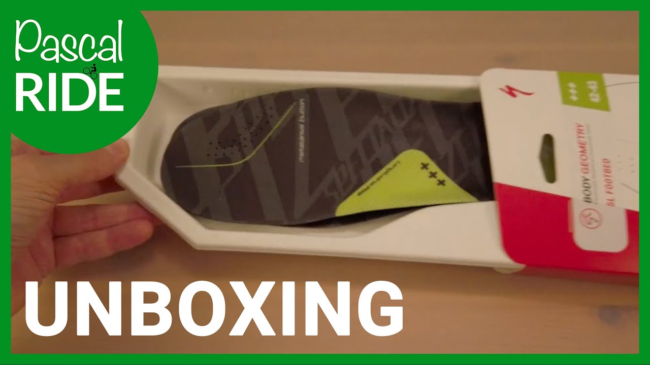 Specialized Body Geometry SL Footbeds | Green+++ | UNBOXING