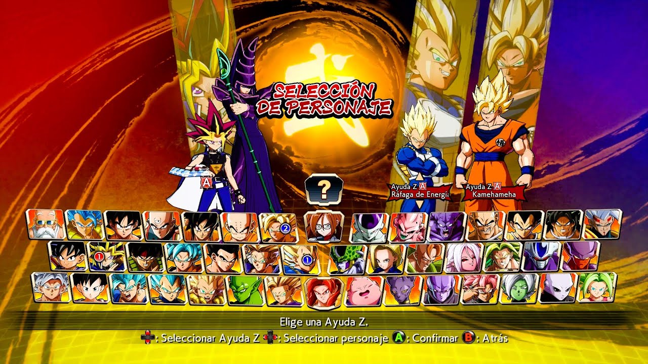 DRAGON BALL FighterZ - Yami Yugi vs Goku & Vegeta