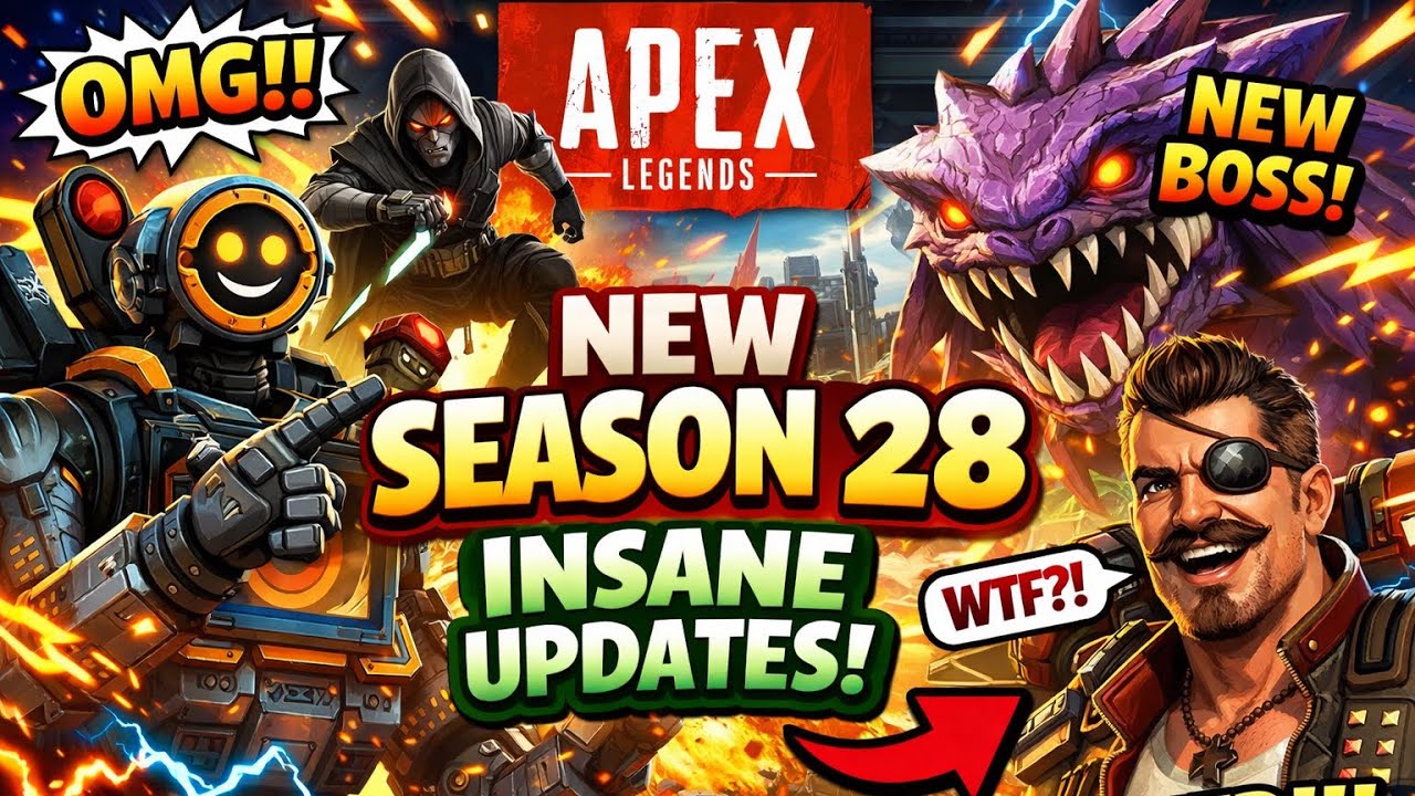 APEX LEGENDS BUT WE ALL SHARE ONE BRAINCELL (season 28)