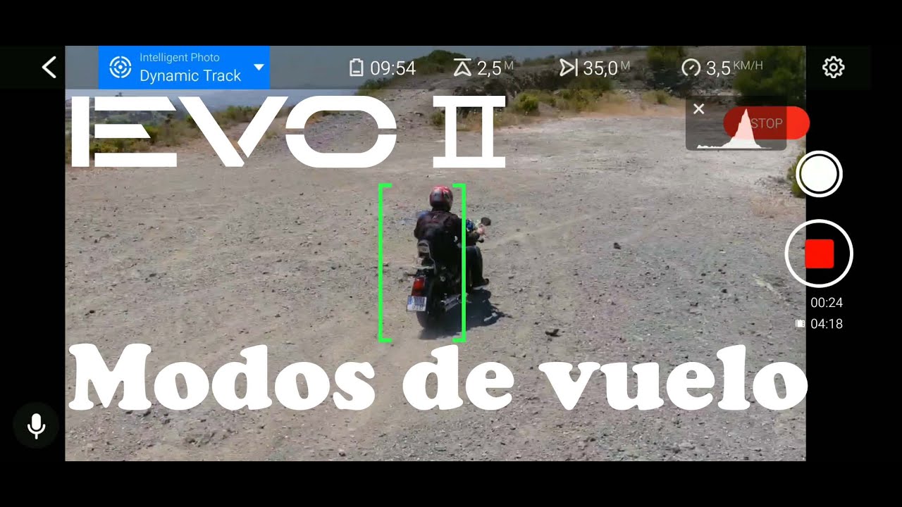 Autel Evo 2 Modos de vuelo en Español