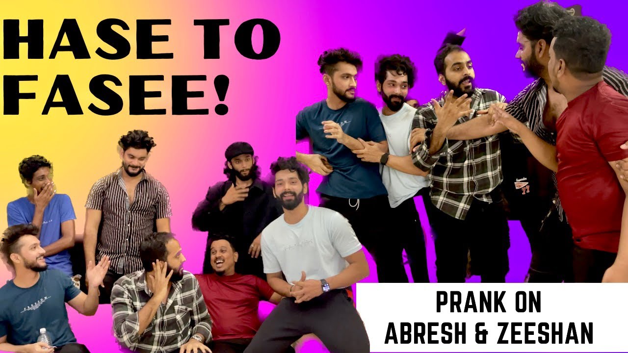 Hasee to Fasee 😂 | Prank on Abresh & Zeeshan | Masti Unlimited | Fokats | Abresh & Zeeshan